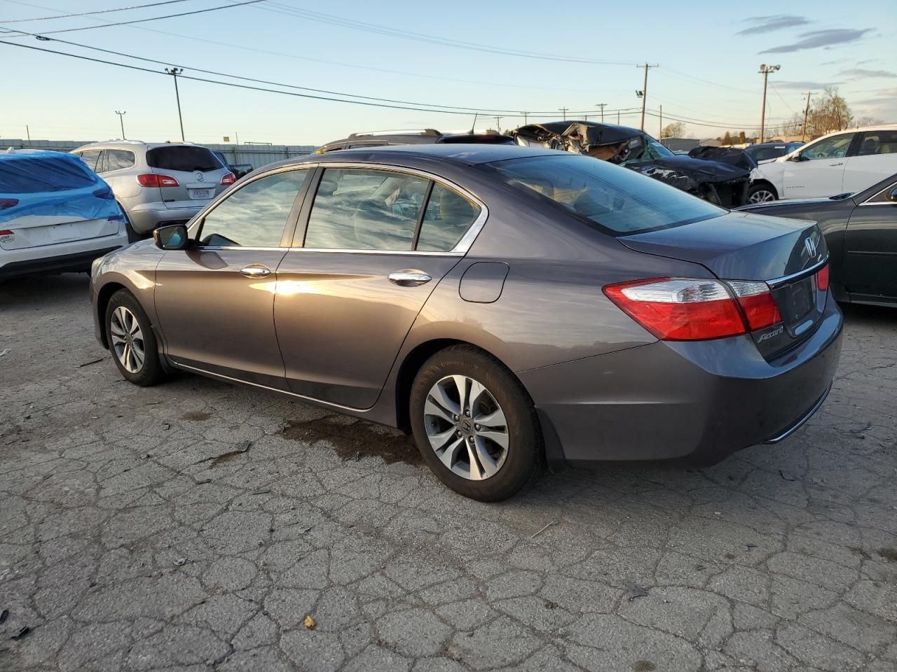 2015 Honda Accord VIN 1HGCR2F36FA210140 Copart auction photo, side damage thumbnail 2