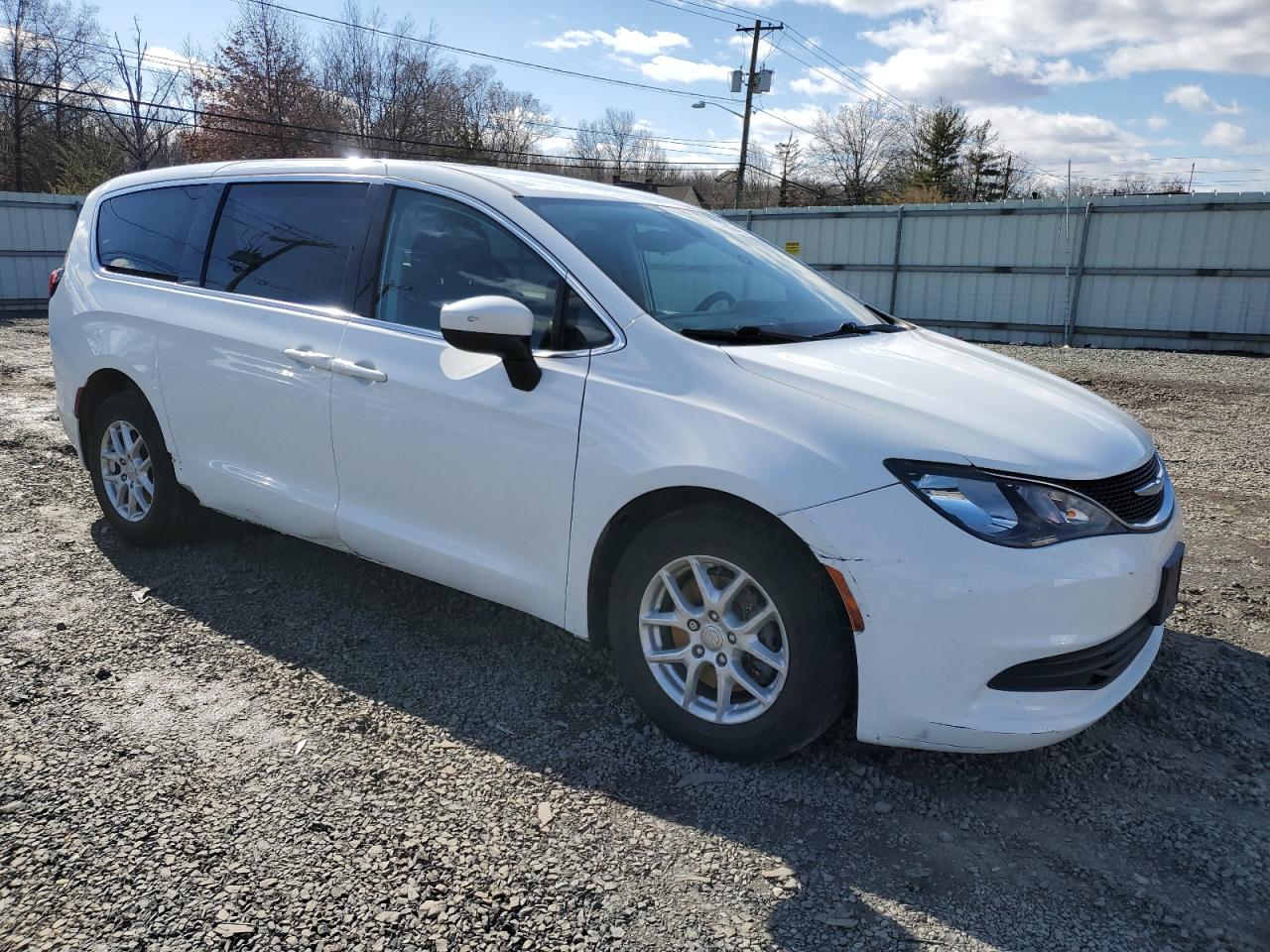 2017 Chrysler Pacifica VIN 2C4RC1CG0HR730232 Copart auction photo, side / undercarriage damage thumbnail 4