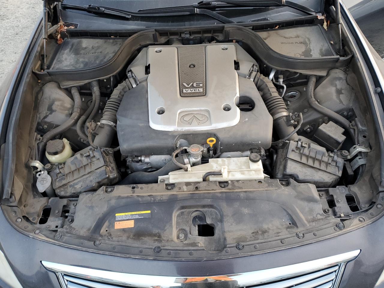 2012 Infiniti G VIN JN1CV6AP9CM934137 Copart auction photo, rear end damage thumbnail 11