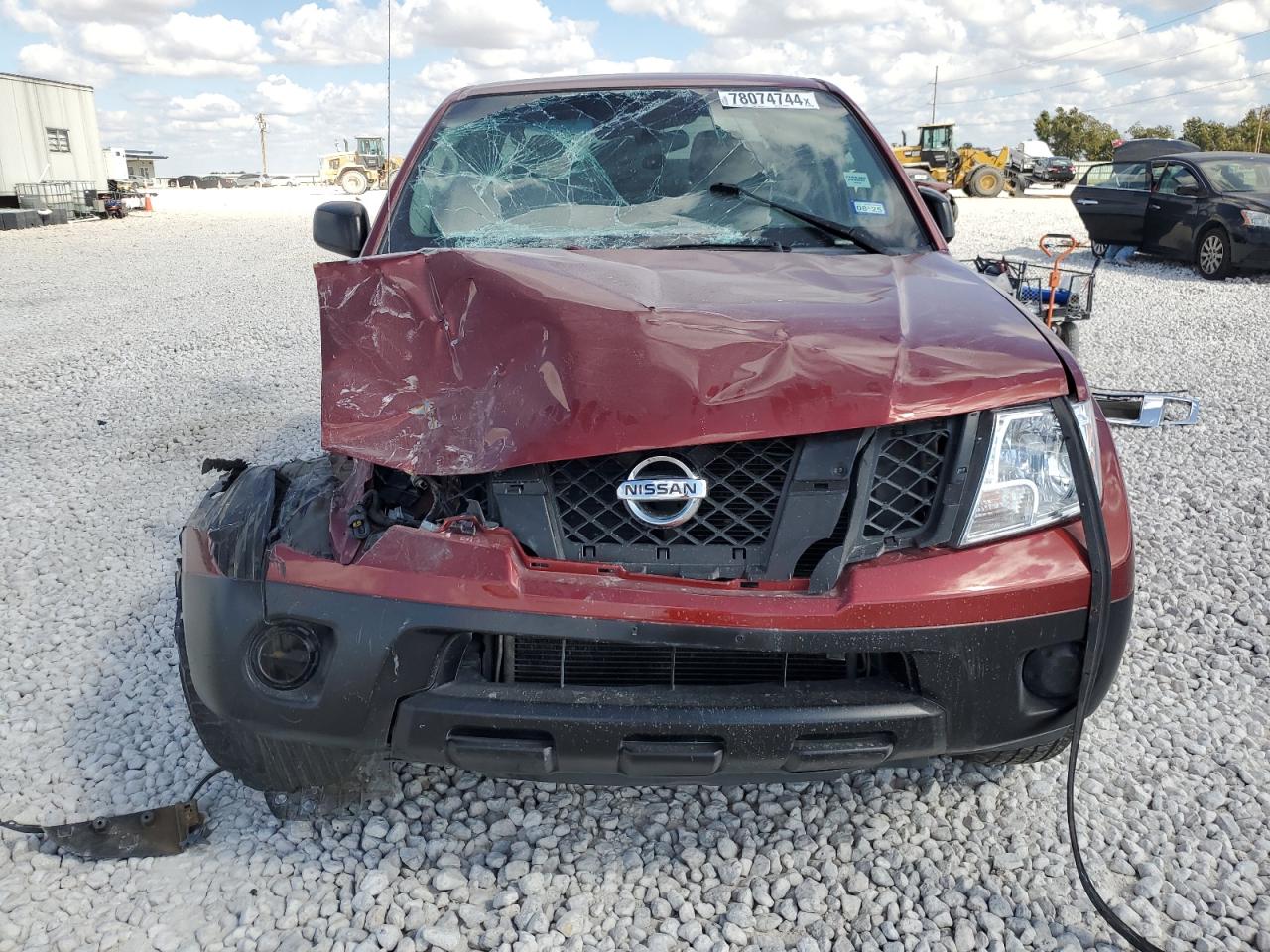 2014 Nissan Navara (Frontier) VIN 1N6AD0ER9EN708447 Copart auction photo, front end / rear end damage thumbnail 5