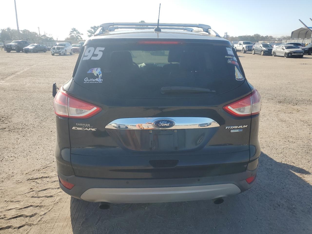 2014 Ford Escape VIN 1FMCU9JX2EUB52018 Copart auction photo, burn - engine damage thumbnail 6