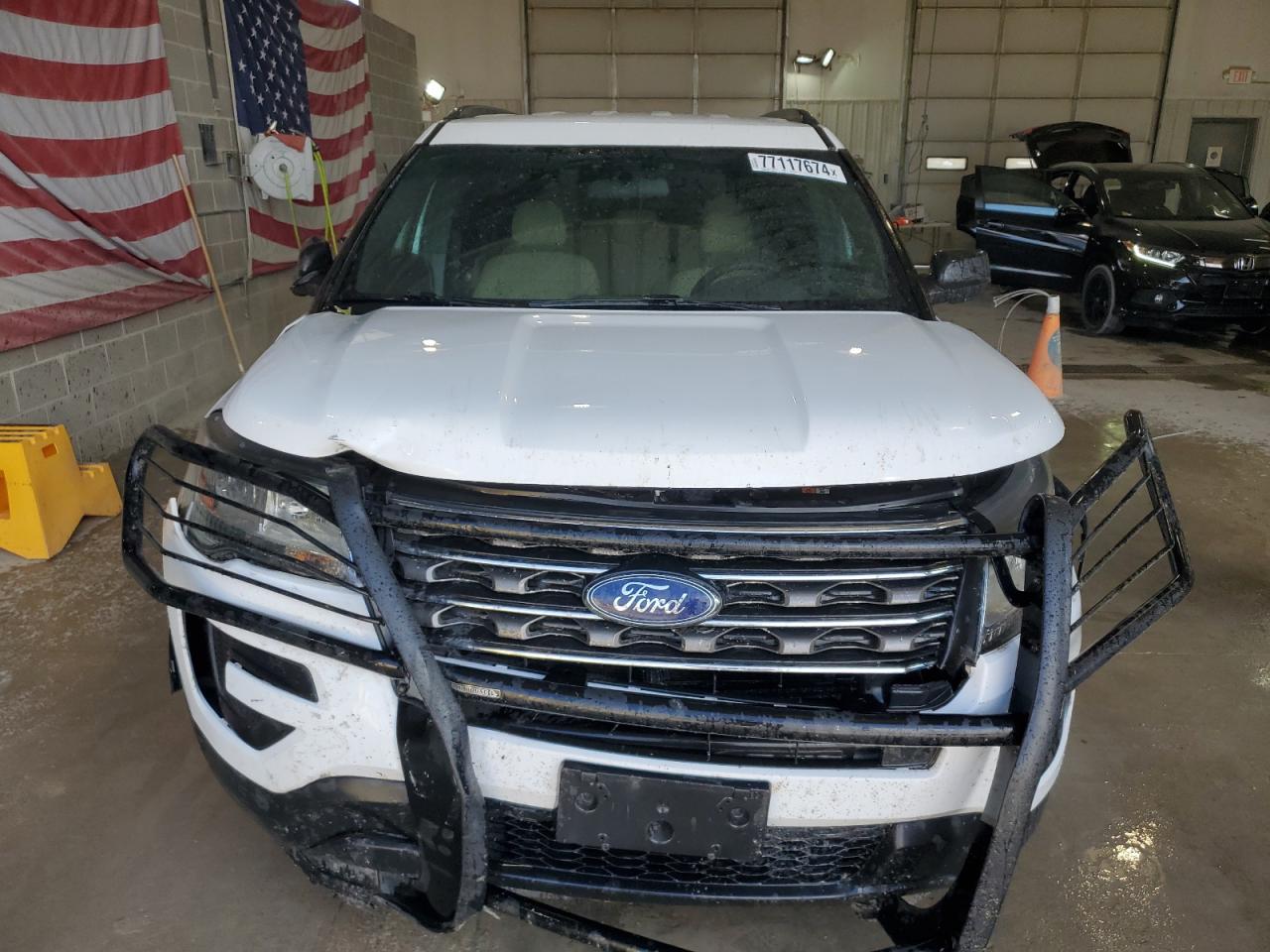 2016 Ford Explorer VIN 1FM5K7B89GGC66190 Copart auction photo, front end / side damage thumbnail 5