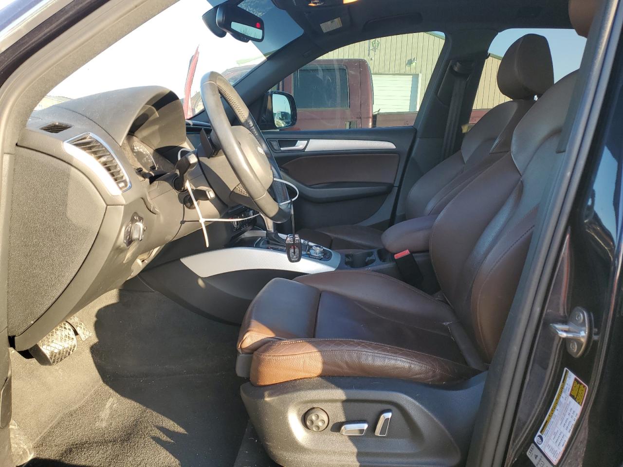 2017 Audi Q5 VIN WA1M2AFP7HA095422 Copart auction photo, front end damage thumbnail 7
