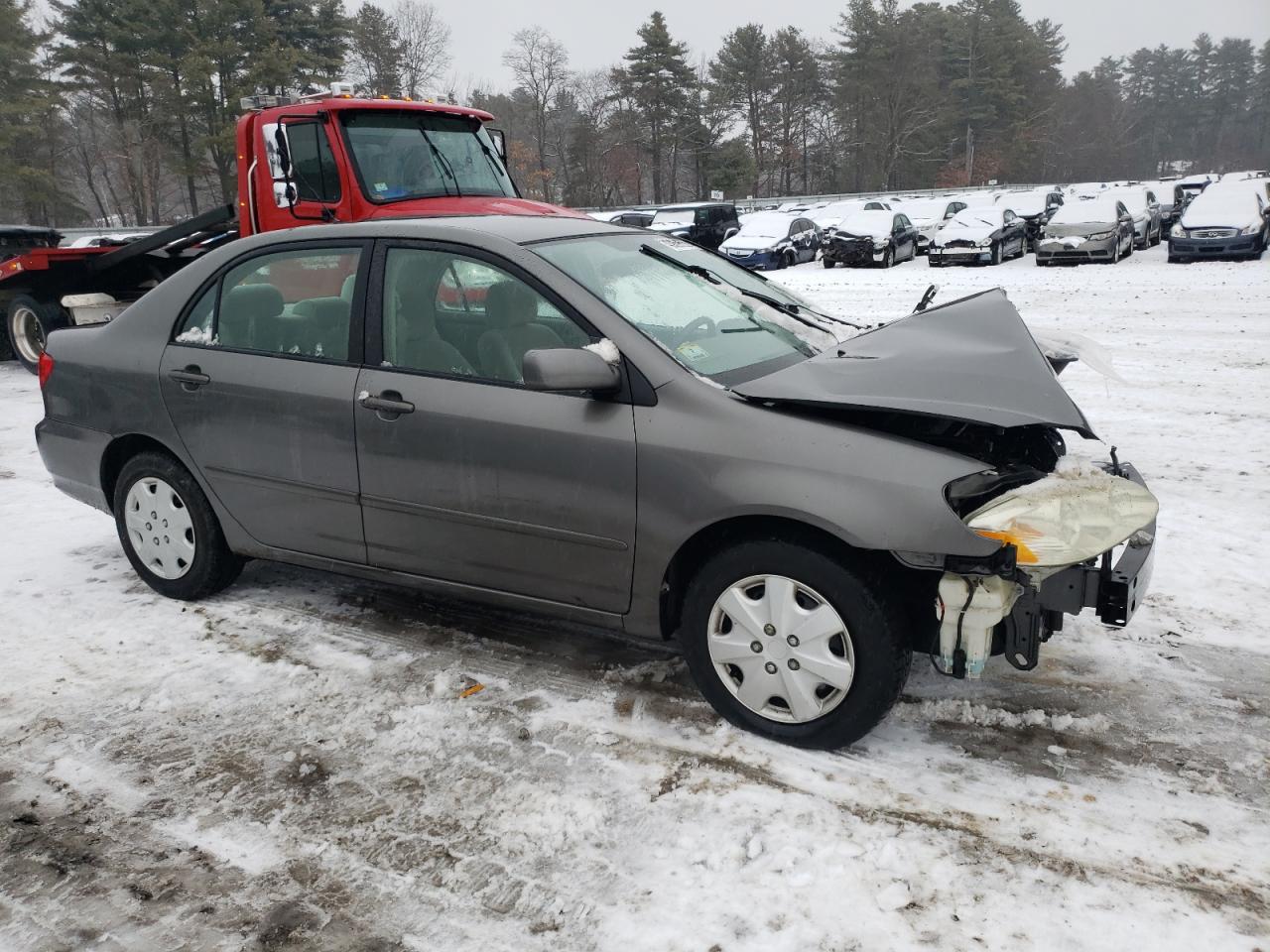 2007 Toyota Corolla VIN 2T1BR32E07C823620 Copart auction photo, front end damage thumbnail 4
