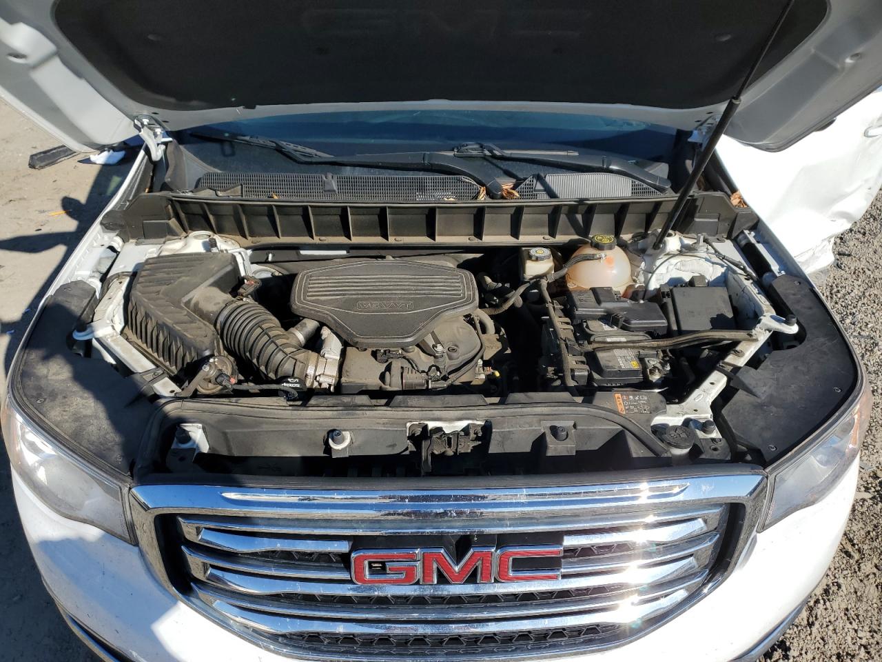 2017 GMC Acadia VIN 1GKKNLLS9HZ165050 Copart auction photo, side damage thumbnail 12