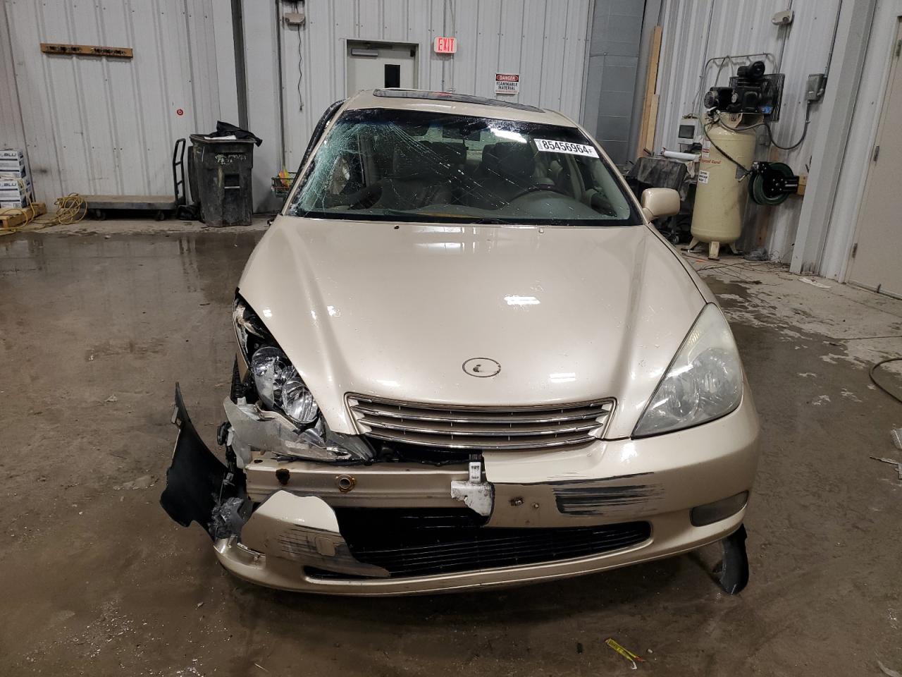 2003 Lexus ES VIN JTHBF30G436020905 Copart auction photo, all over damage thumbnail 5