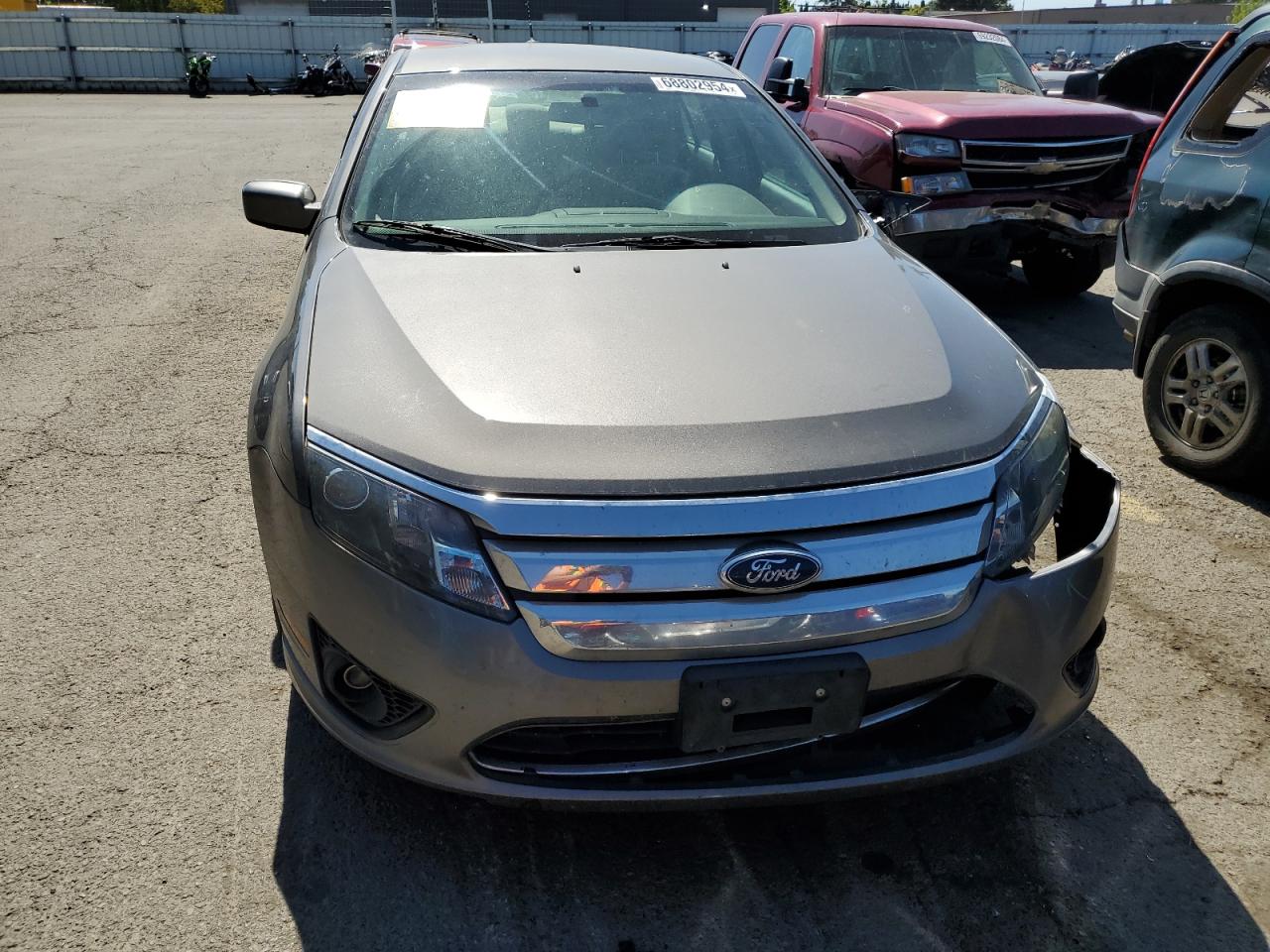 2012 Ford Fusion VIN 3FAHP0HA5CR249982 Copart auction photo, side / front end damage thumbnail 5
