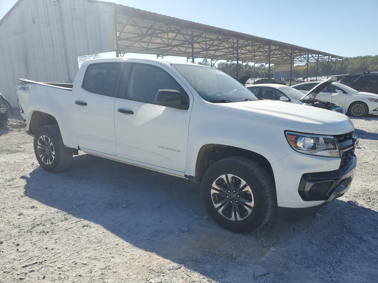 2021 Chevrolet Colorado VIN 1GCGTDENXM1111060 Copart auction photo, rear end damage thumbnail 4