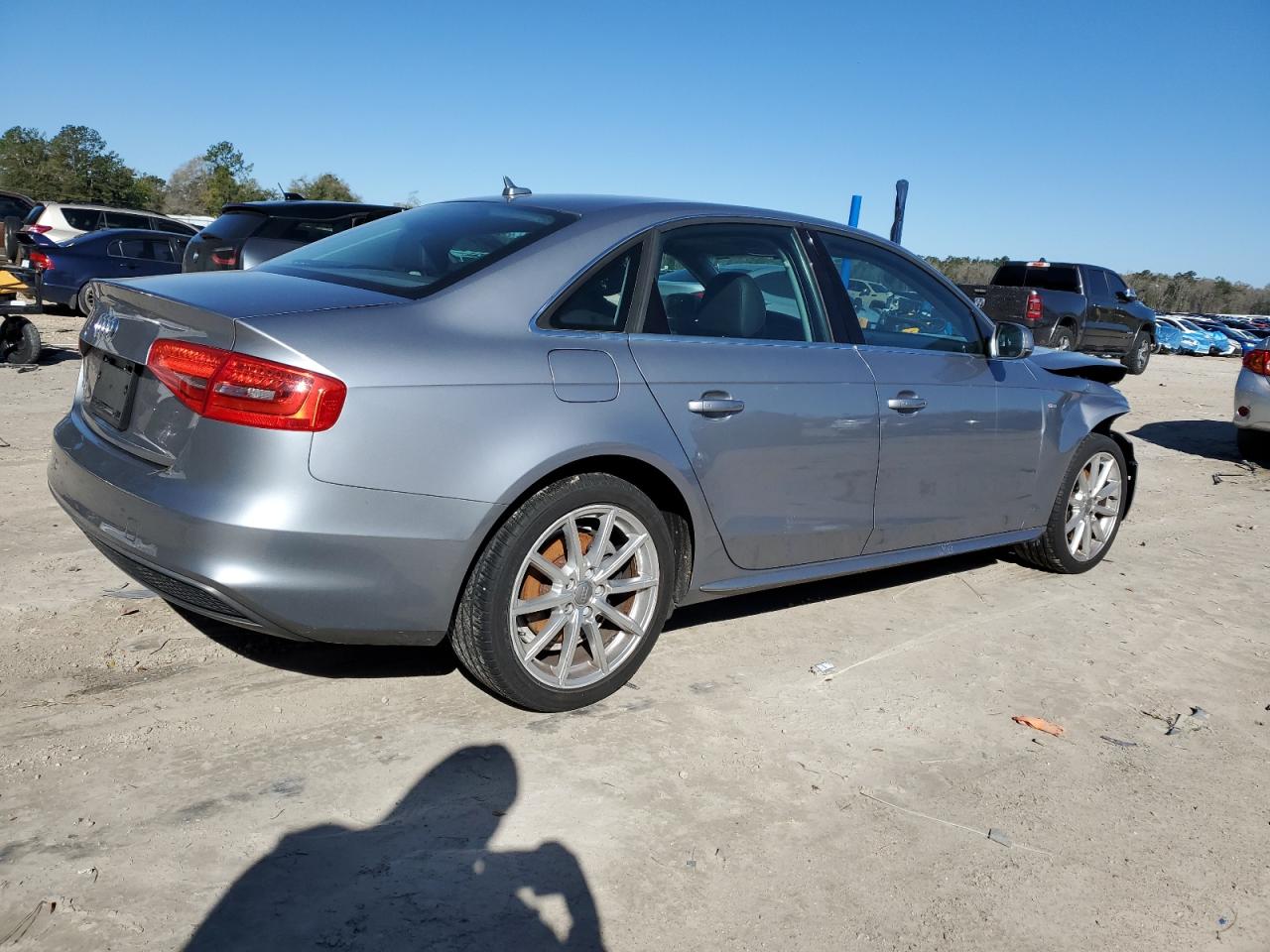 2015 Audi A4 VIN WAUAFAFLXFN039116 Copart auction photo, front end damage thumbnail 3