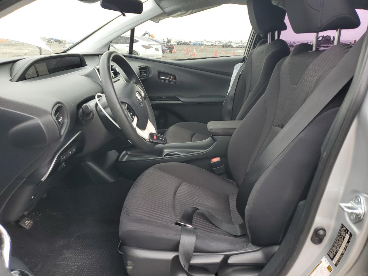 2018 Toyota Prius VIN JTDKBRFU0J3072821 Copart auction photo, side / front end damage thumbnail 7