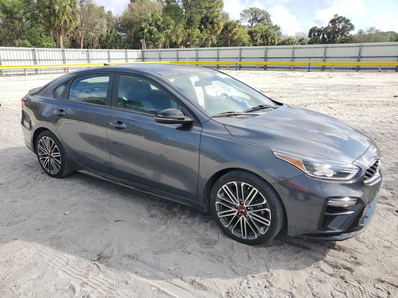 2021 KIA Forte VIN 3KPF44AC9ME294848 Copart auction photo, side damage thumbnail 4