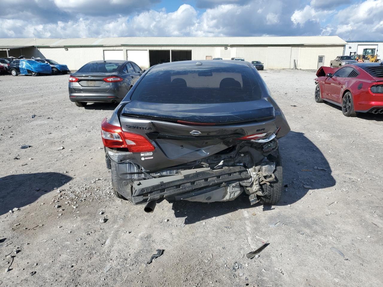 2018 Nissan Sentra VIN 3N1AB7AP2JY284468 Copart auction photo, all over / undercarriage damage thumbnail 6
