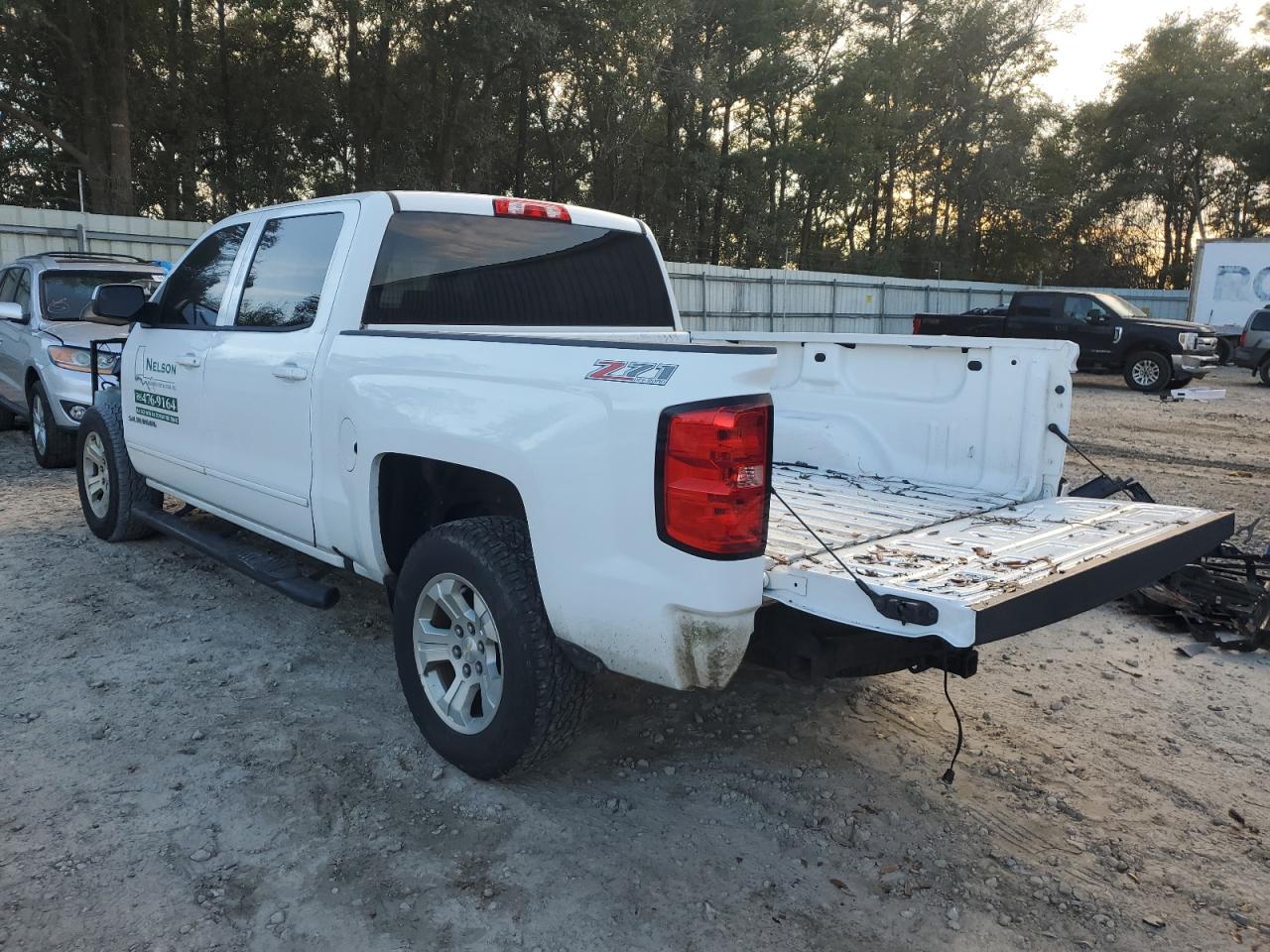 2017 Chevrolet Silverado VIN 3GCUKREC0HG494029 Copart auction photo, front end damage thumbnail 2