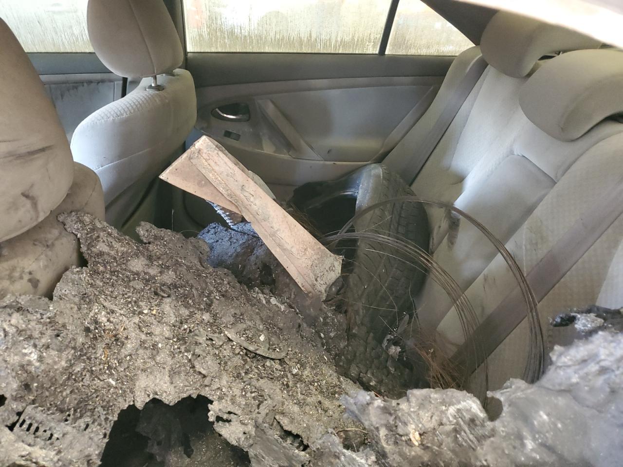2008 Toyota Camry VIN 4T1BE46K68U196715 Copart auction photo, burn - interior / burn - engine damage thumbnail 10