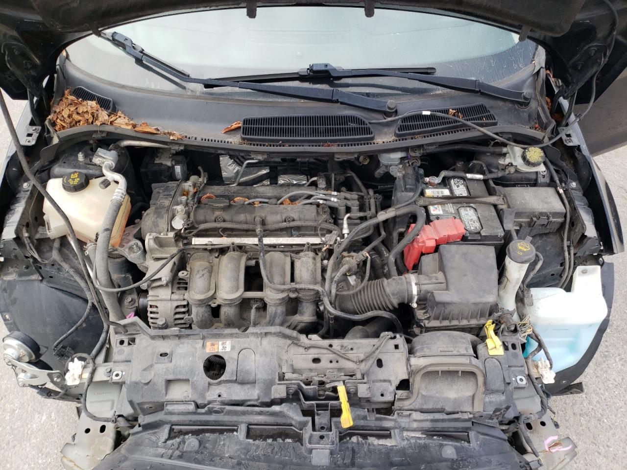 2016 Ford Fiesta VIN 3FADP4EJ2GM207637 Copart auction photo, front end damage thumbnail 11