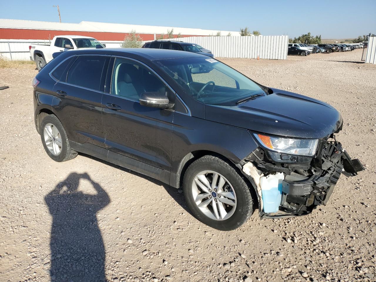 2018 Ford Edge VIN 2FMPK4J92JBB05132 Copart auction photo, front end damage thumbnail 4