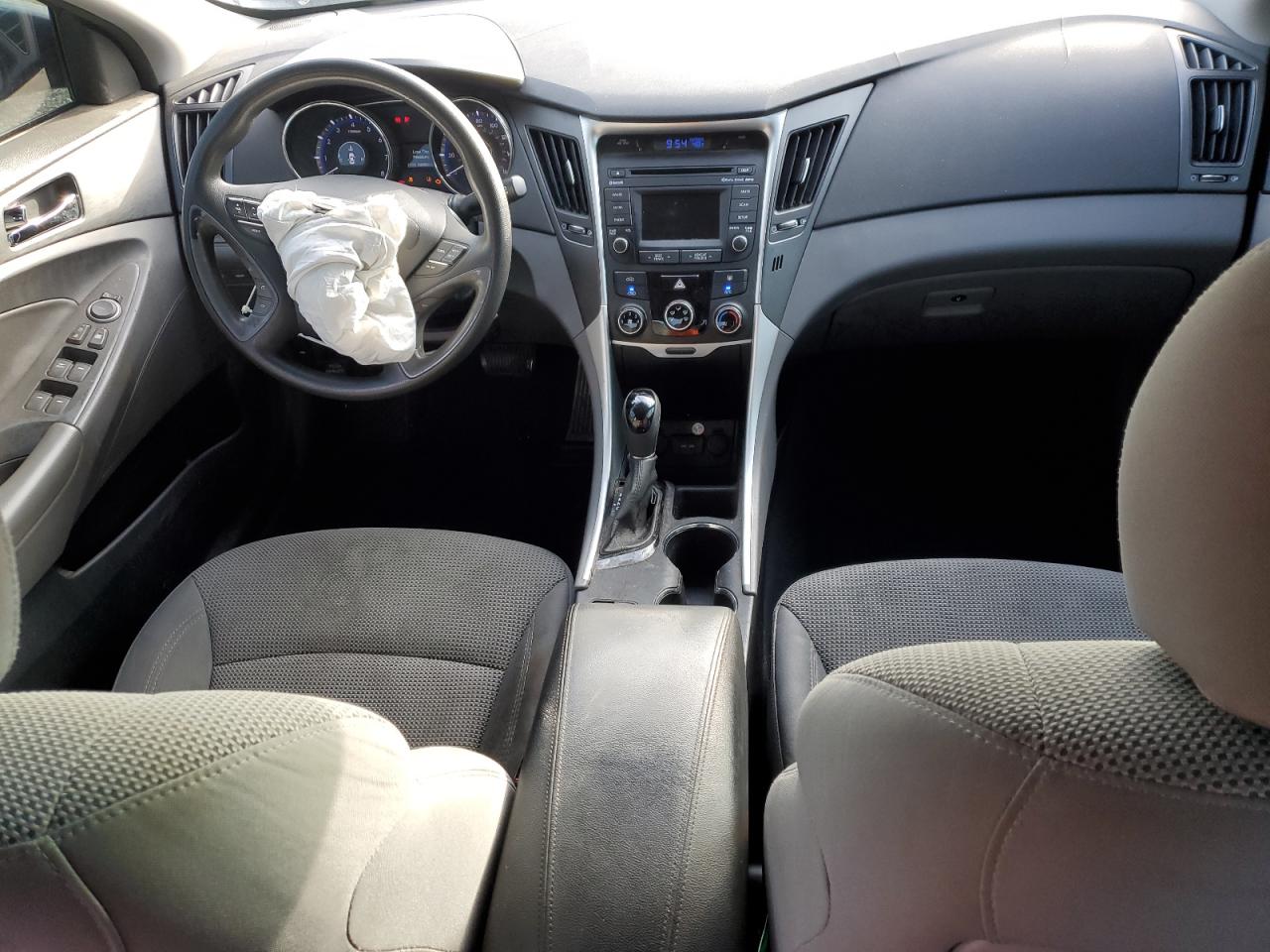 2014 Hyundai Sonata VIN 5NPEB4AC3EH925351 Copart auction photo, front end / side damage thumbnail 8