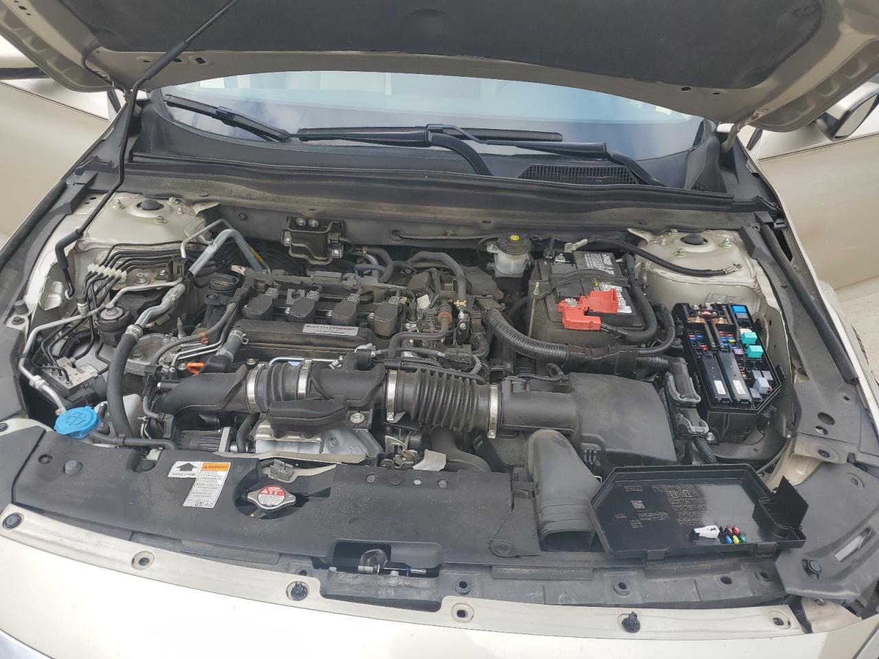 2019 Honda Accord VIN 1HGCV1F11KA006117 Copart auction photo, front end / side damage thumbnail 12