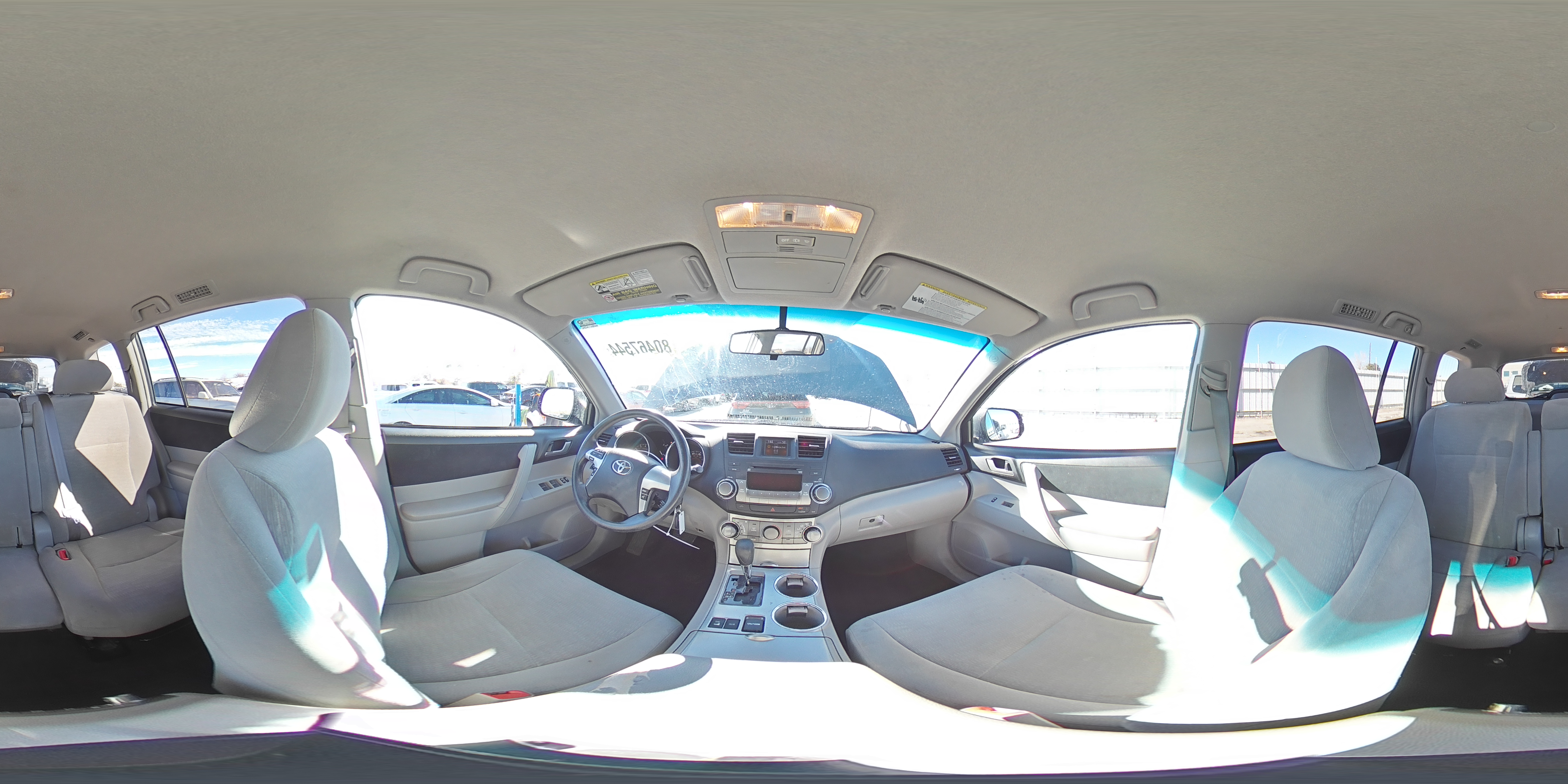 2012 Toyota Highlander VIN 5TDBK3EH2CS160076 Copart auction photo, front end / side damage thumbnail 15