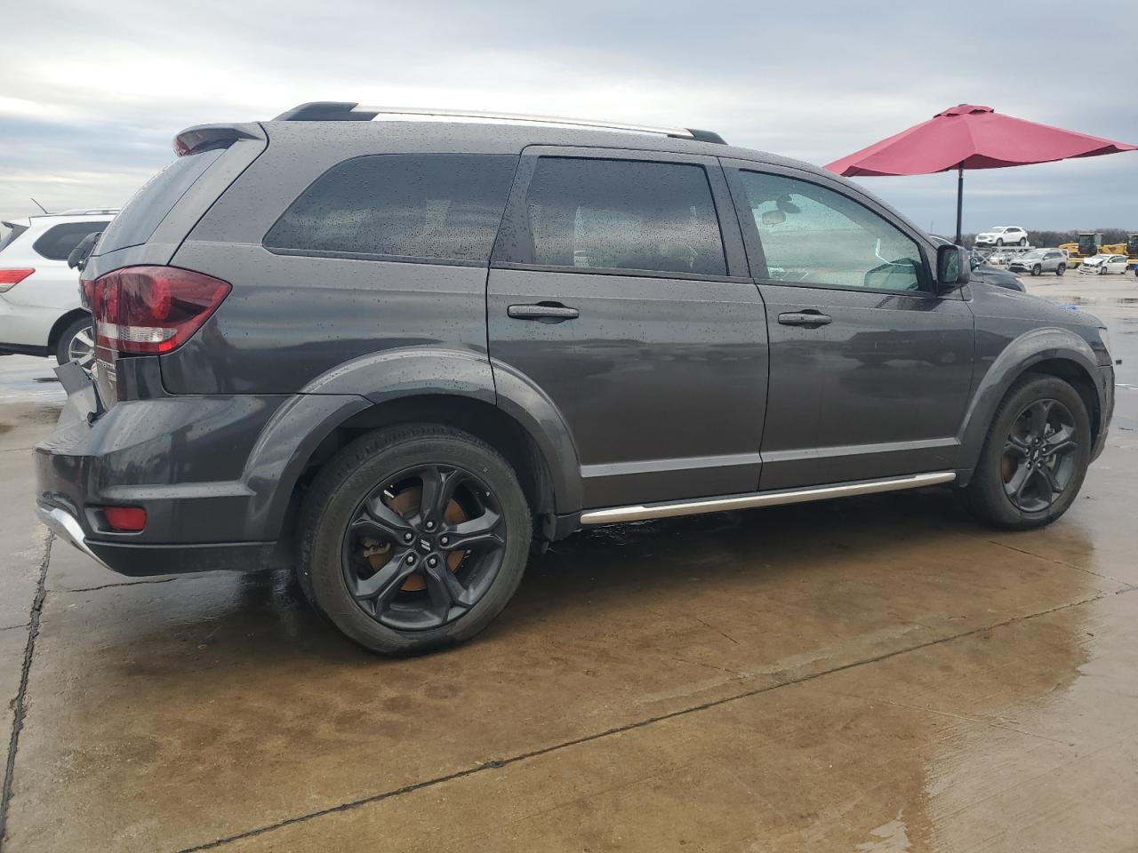 2018 Dodge Journey VIN 3C4PDCGG5JT379119 Copart auction photo, rear end / undercarriage damage thumbnail 3