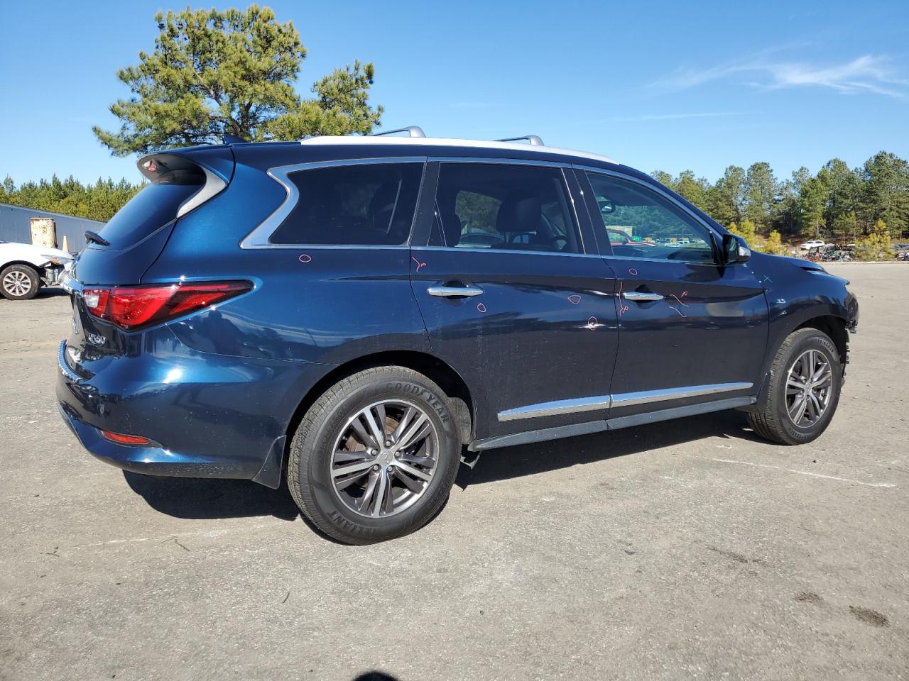 2016 Infiniti QX60 VIN 5N1AL0MM2GC512419 Copart auction photo, front end damage thumbnail 3