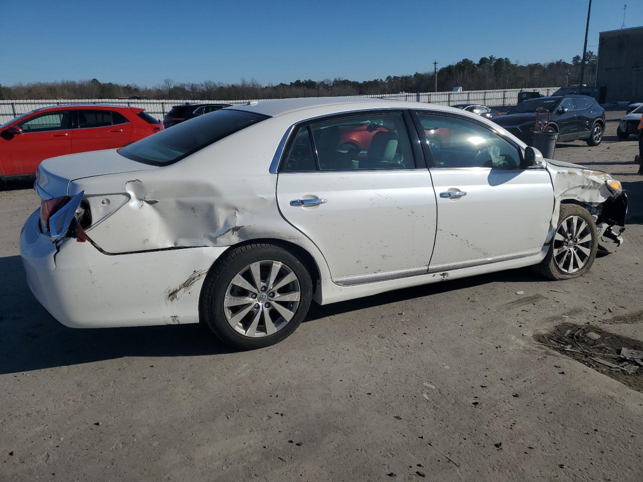 2012 Toyota Avalon VIN 4T1BK3DB8CU459141 Copart auction photo, front end / rear end damage thumbnail 3