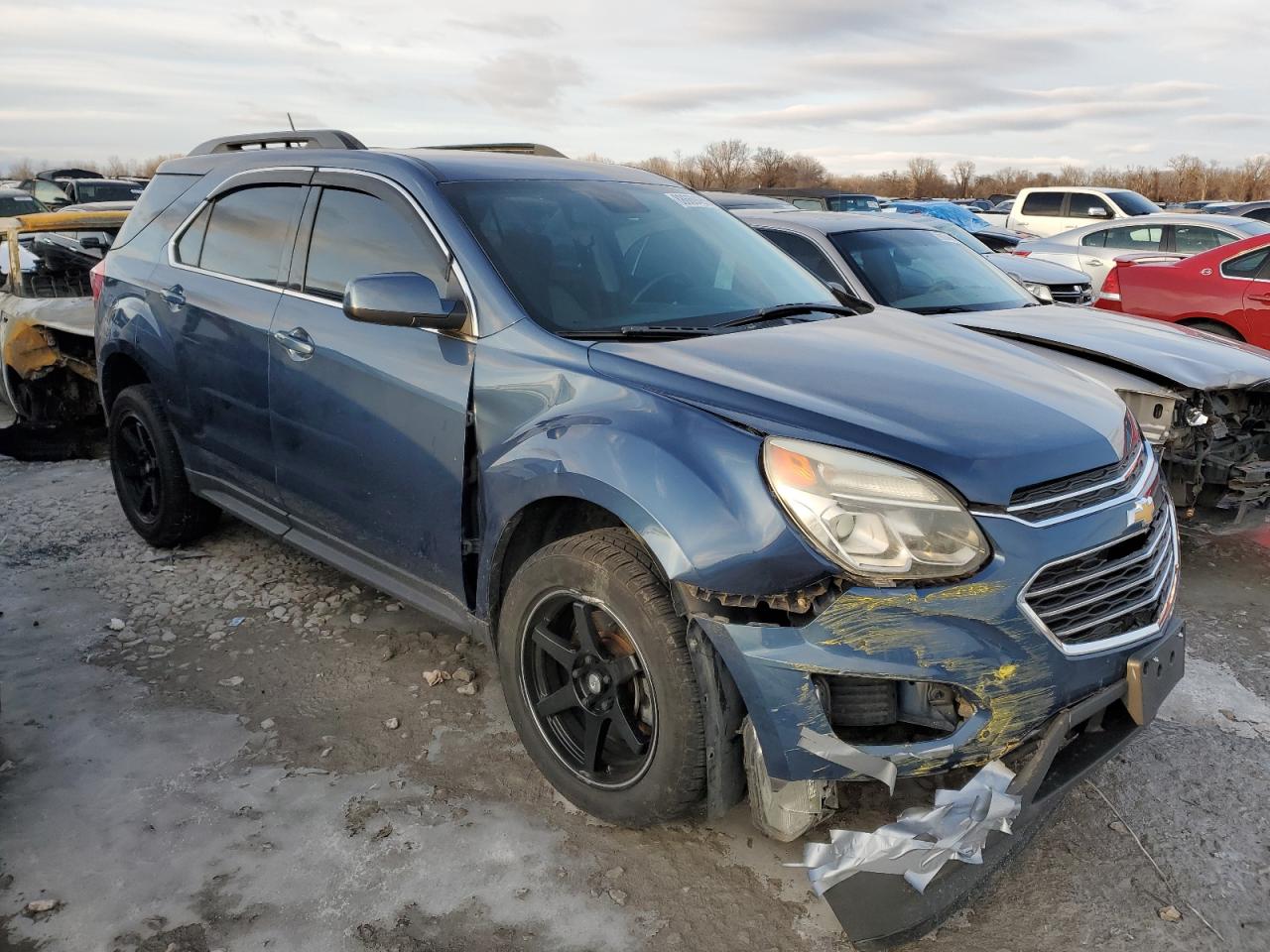 2016 Chevrolet Equinox VIN 2GNALCEK8G6178870 Copart auction photo, front end damage thumbnail 4