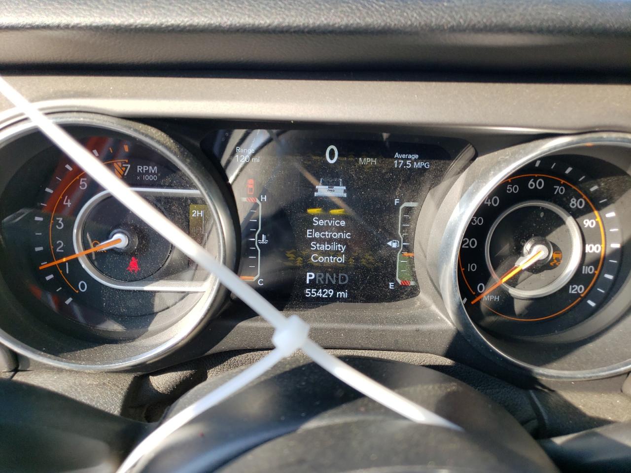 2020 Jeep Gladiator VIN 1C6HJTAG2LL131387 Copart auction photo, front end / side damage thumbnail 9