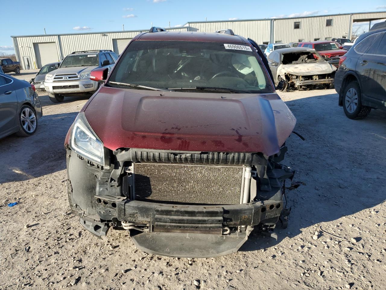 2017 GMC Acadia VIN 1GKKVSKD0HJ179933 Copart auction photo, side / front end damage thumbnail 5