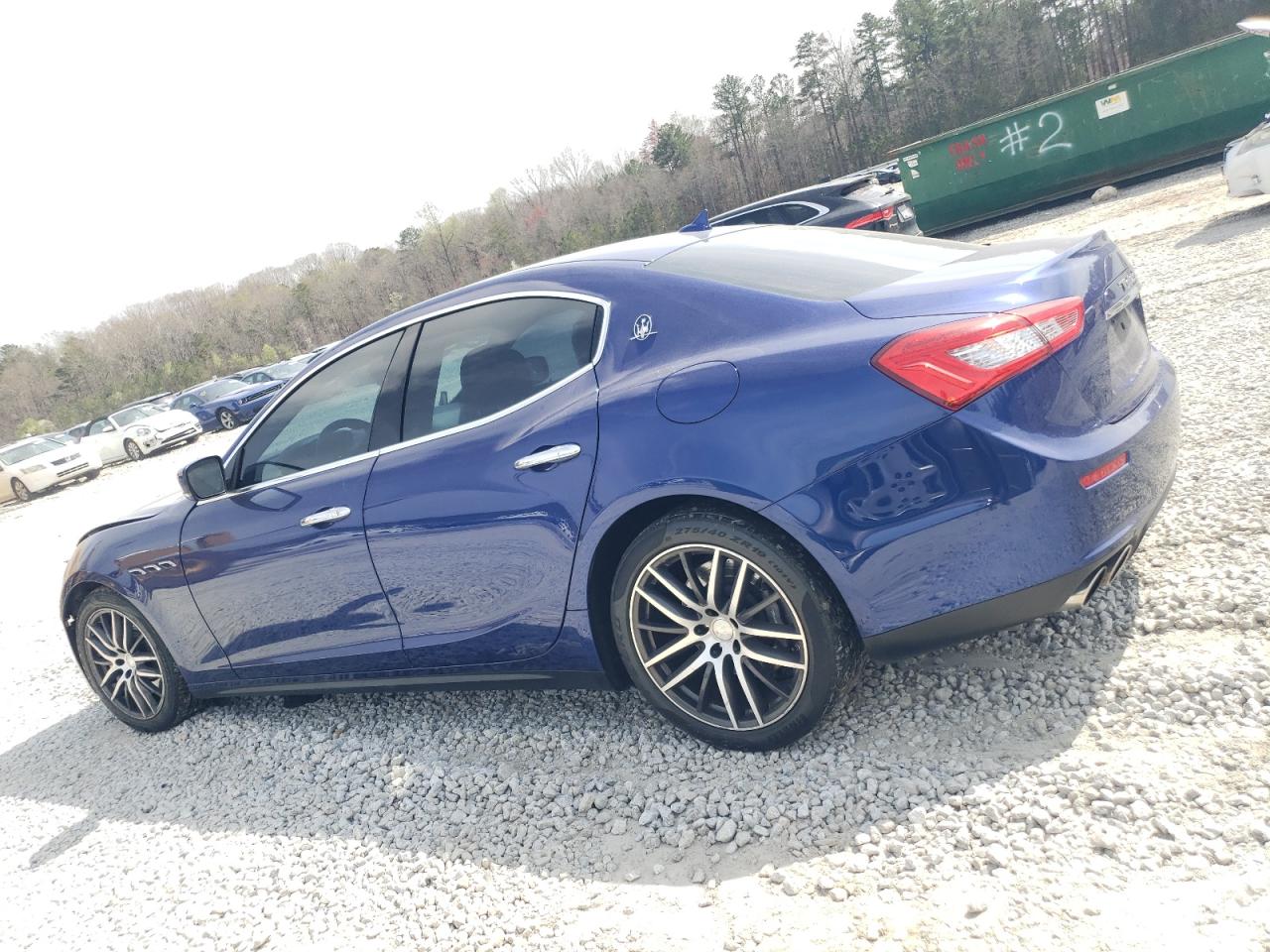 2015 Maserati Ghibli VIN ZAM57XSA0F1140984 Copart auction photo, front end / minor dent/scratches damage thumbnail 2