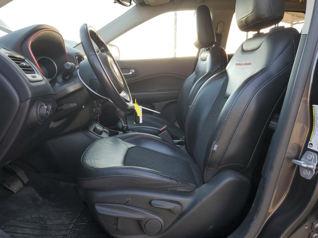 2019 Jeep Compass VIN 3C4NJDDB2KT722033 Copart auction photo, side damage thumbnail 7