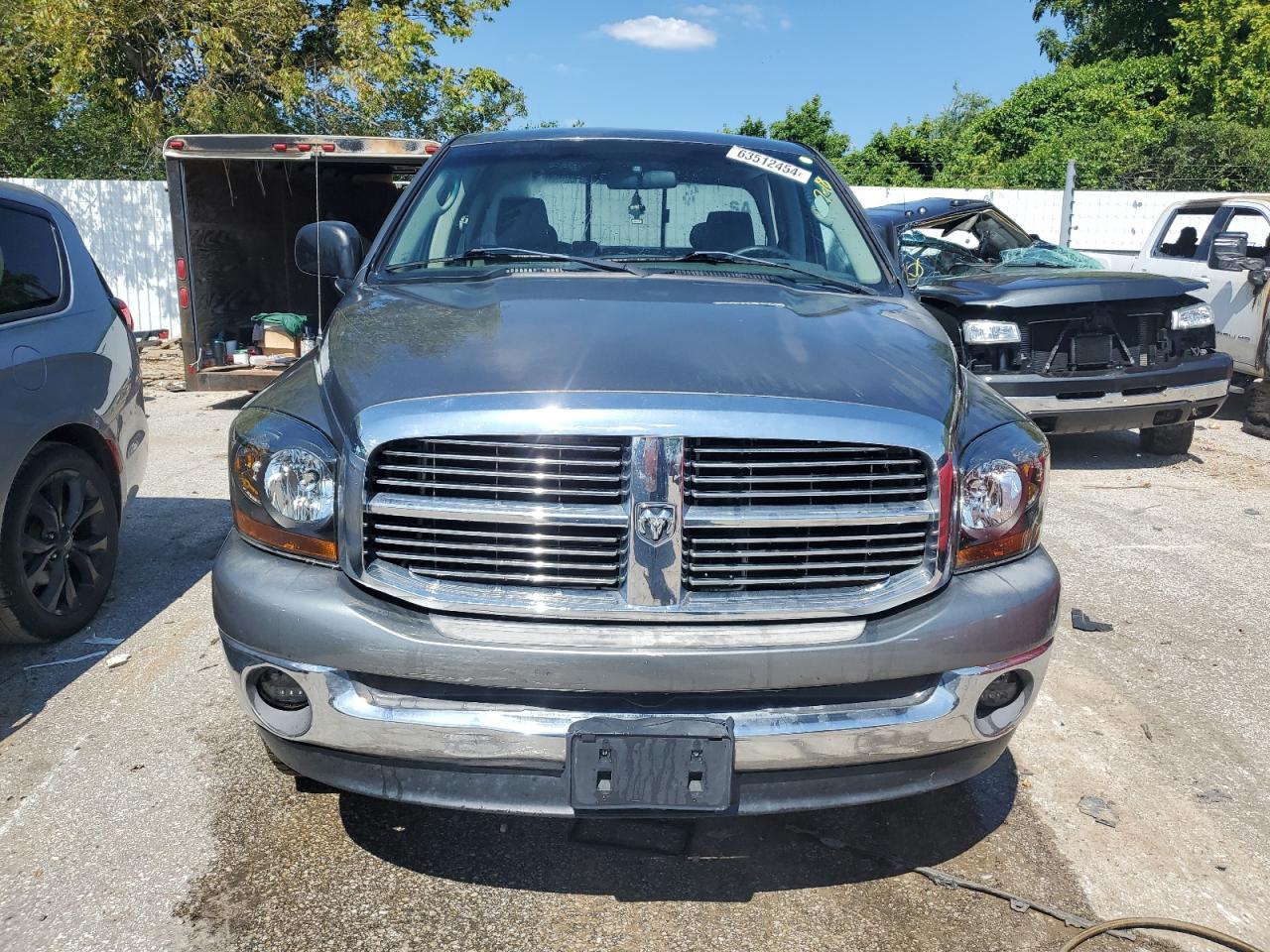 2006 Dodge RAM VIN 1D7HA18266S628465 Copart auction photo, side damage thumbnail 5