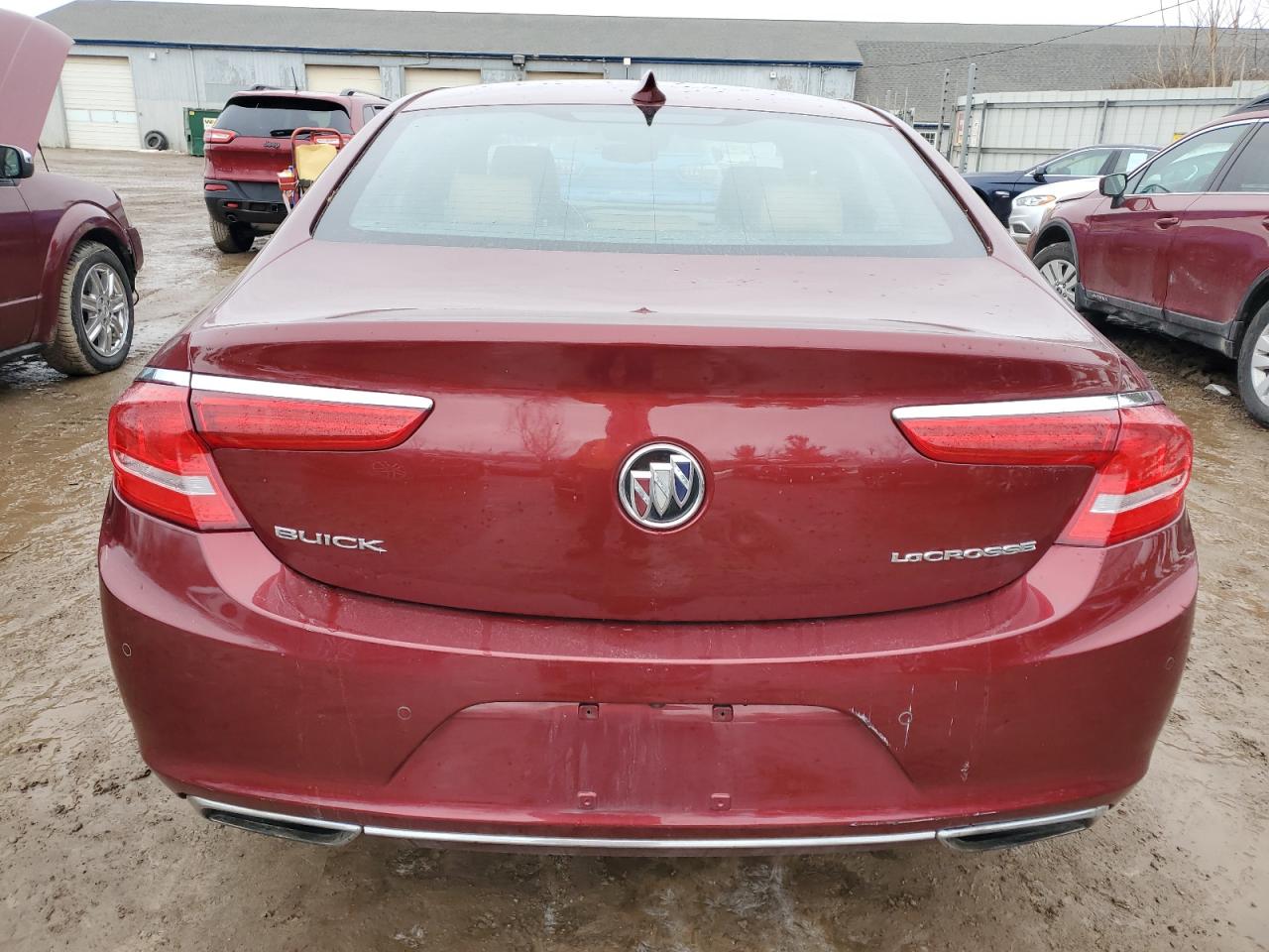 2017 Buick LaCrosse VIN 1G4ZR5SSXHU123118 Copart auction photo, front end / minor dent/scratches damage thumbnail 6