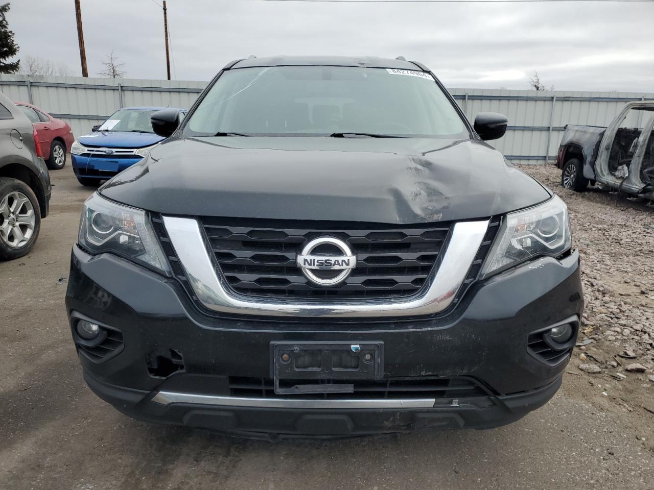 2020 Nissan Pathfinder VIN 5N1DR2BM6LC622605 Copart auction photo, front end damage thumbnail 5