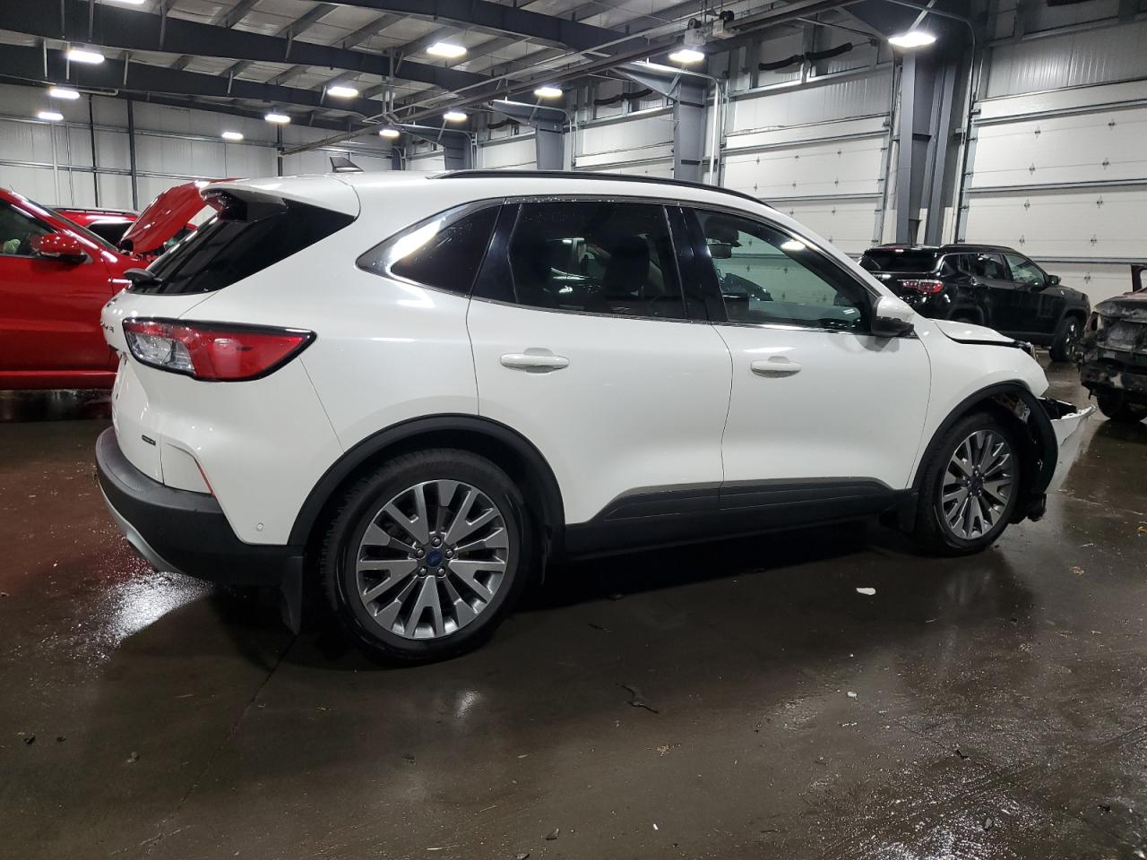 2020 Ford Escape VIN 1FMCU9DZ0LUB79485 Copart auction photo, front end damage thumbnail 3
