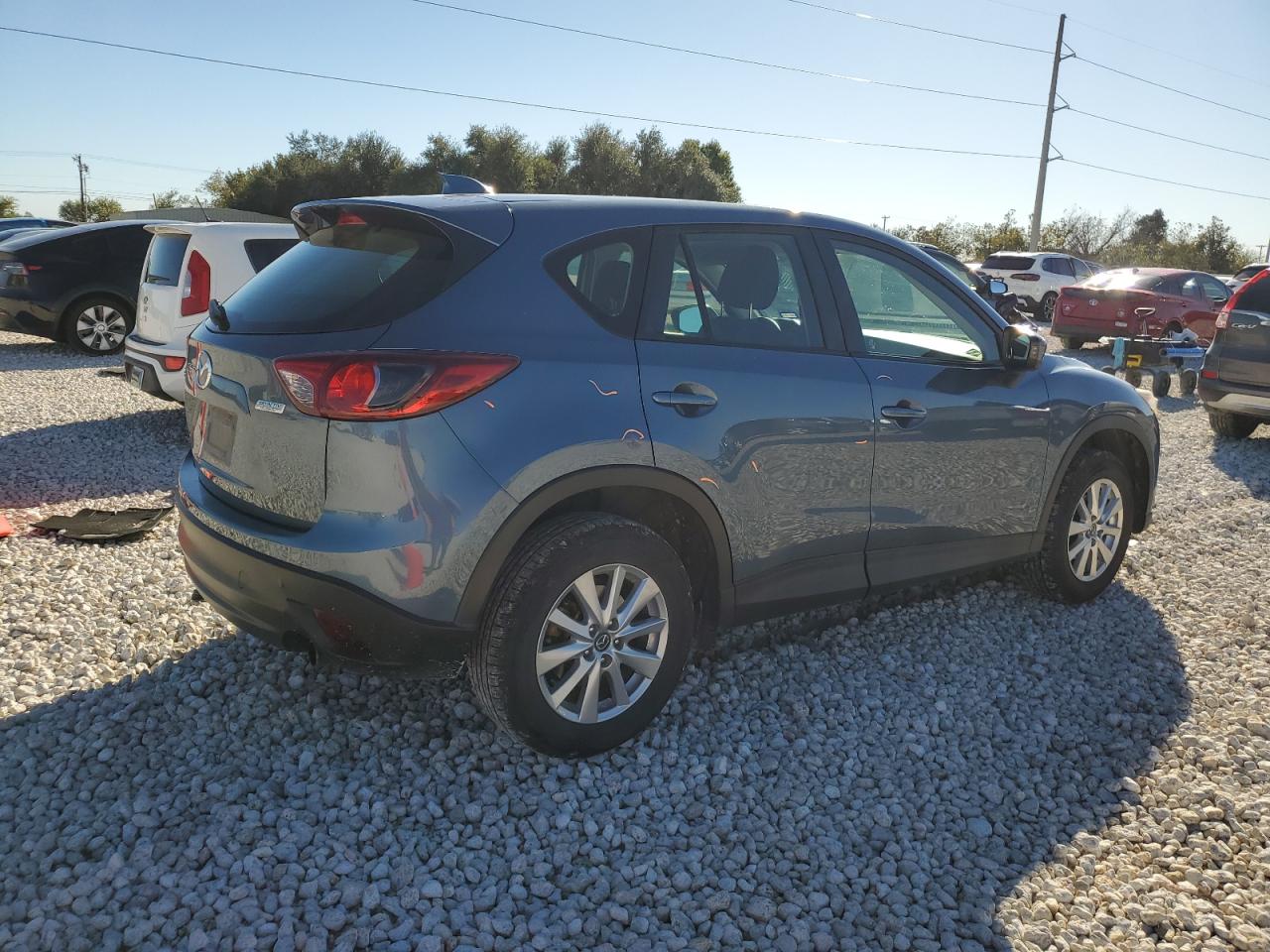 2014 Mazda CX-5 VIN JM3KE2BEXE0426887 Copart auction photo, front end damage thumbnail 3
