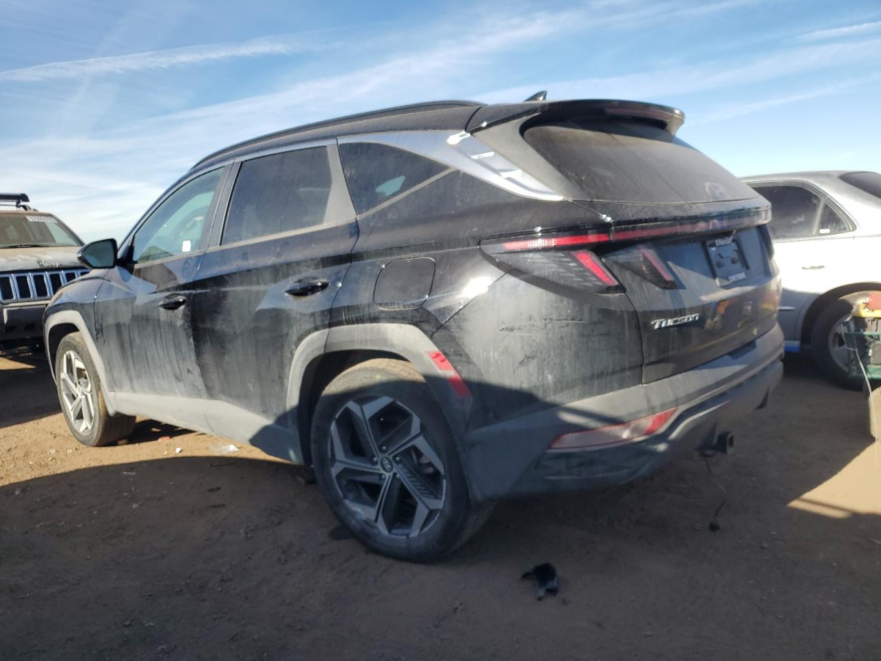 2022 Hyundai Tucson VIN KM8JFCA18NU044898 Copart auction photo, side damage thumbnail 2