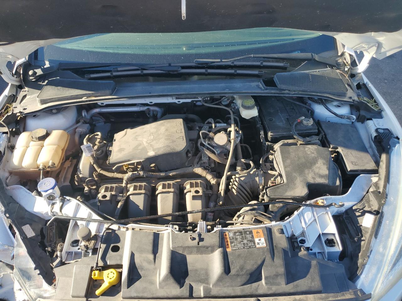 2017 Ford Focus VIN 1FADP3E28HL211407 Copart auction photo, front end damage thumbnail 11