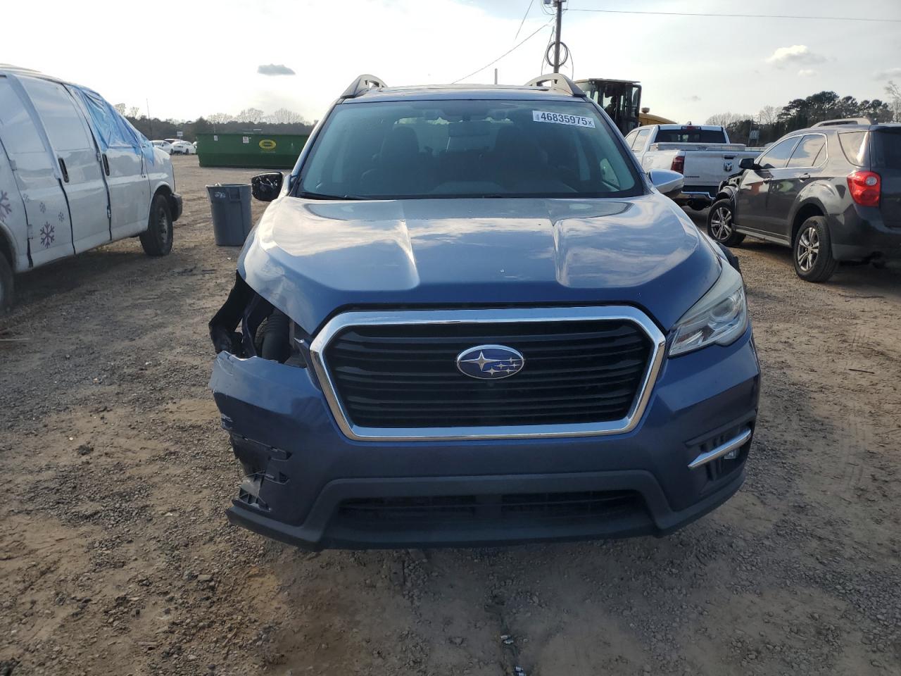 2019 Subaru Ascent VIN 4S4WMARD2K3400150 Copart auction photo, front end / side damage thumbnail 5