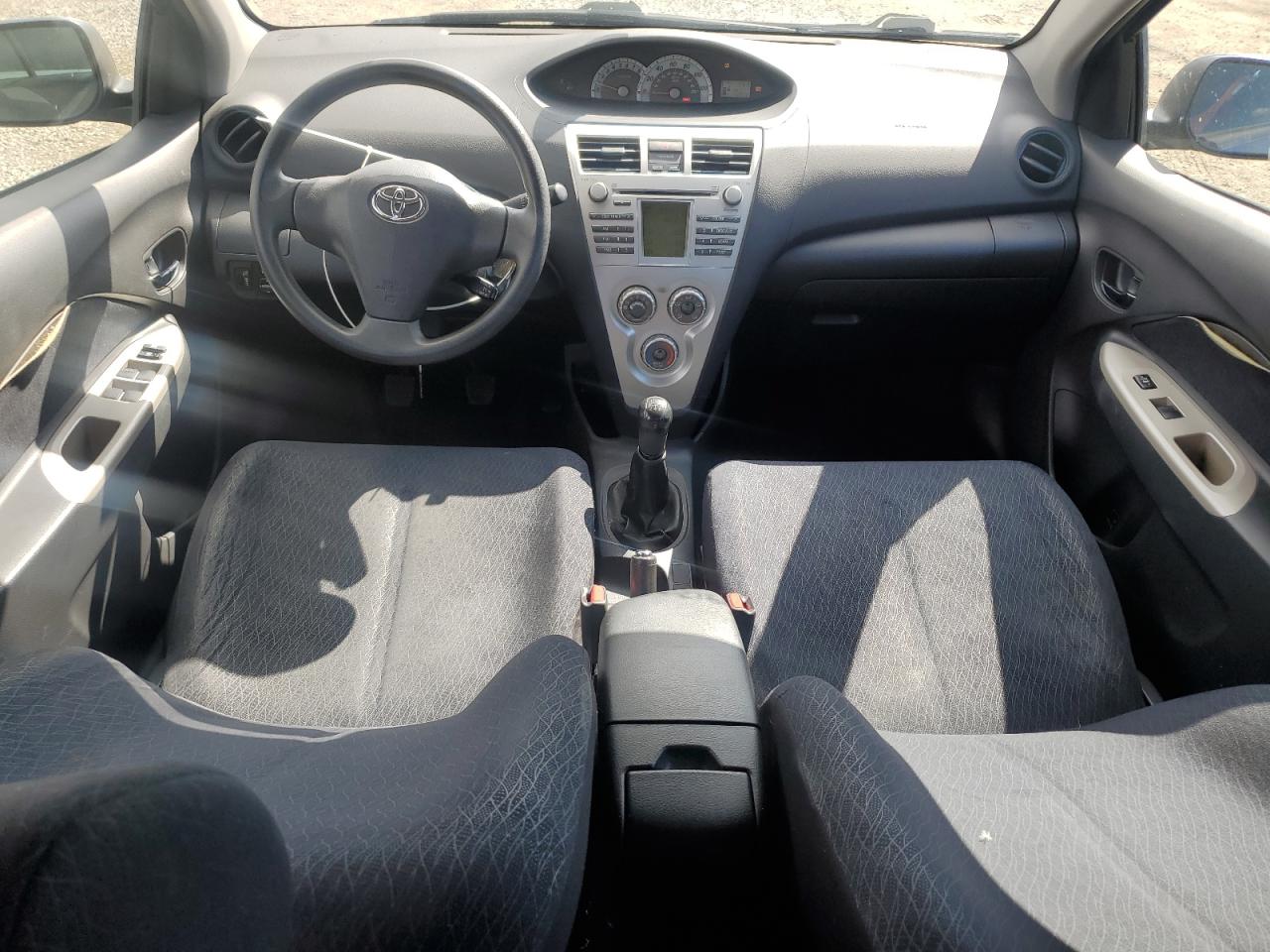 2008 Toyota Yaris VIN JTDBT903581223638 Copart auction photo, rear end damage thumbnail 8