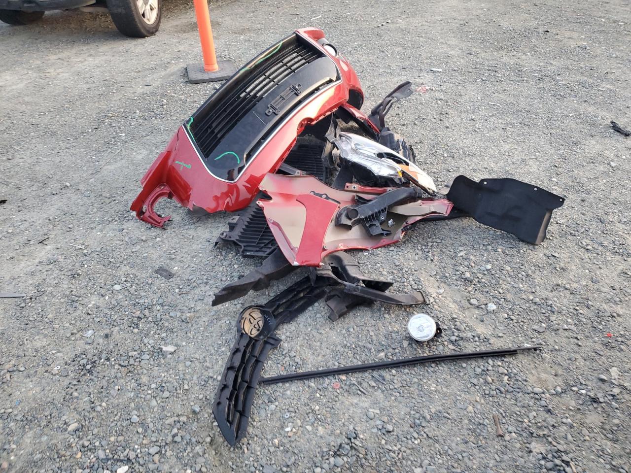 2014 Toyota Corolla VIN 5YFBURHE7EP085921 Copart auction photo, front end damage thumbnail 14
