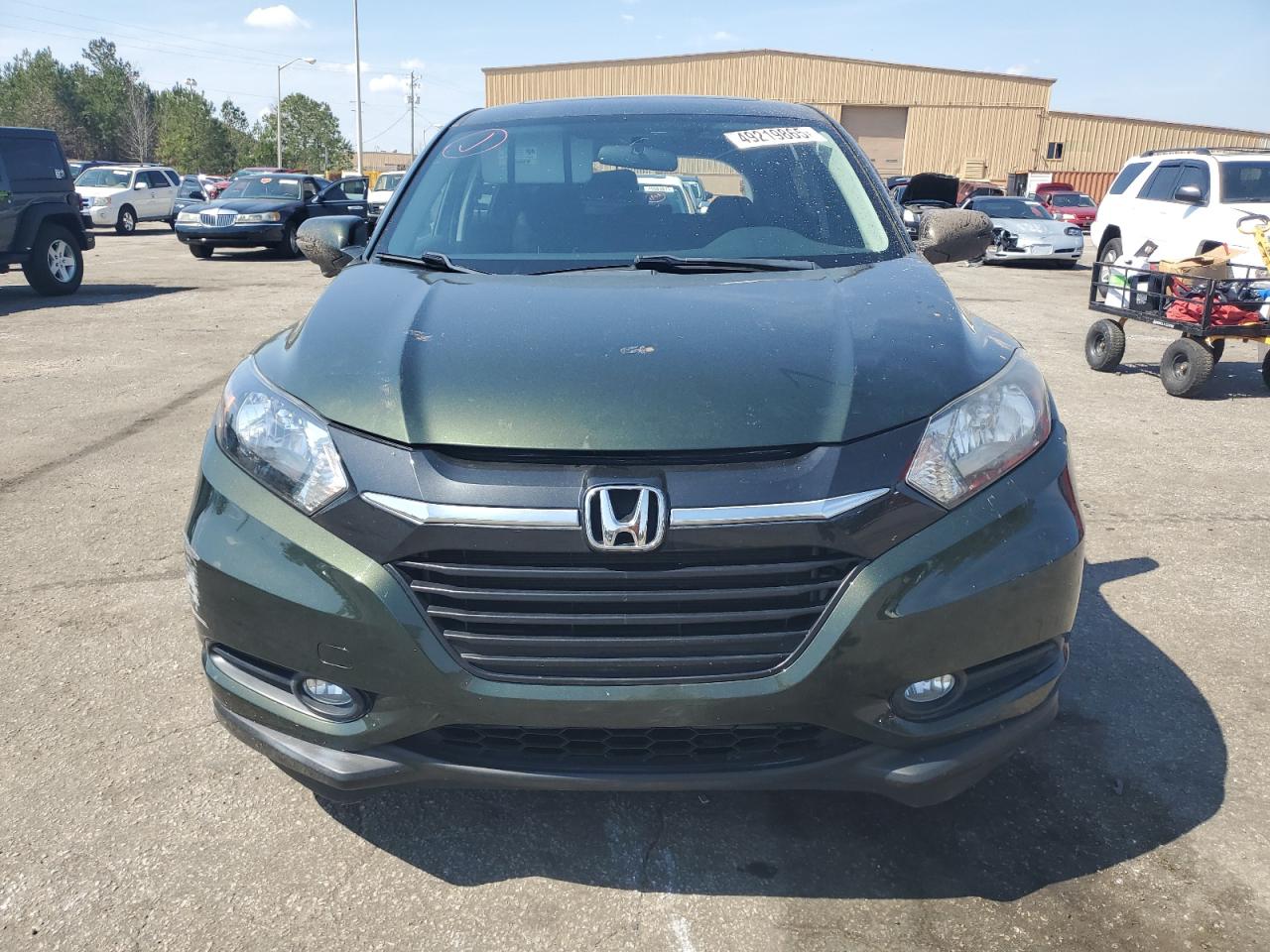 2018 Honda HR-V VIN 3CZRU5H53JG703012 Copart auction photo, rear end damage thumbnail 5