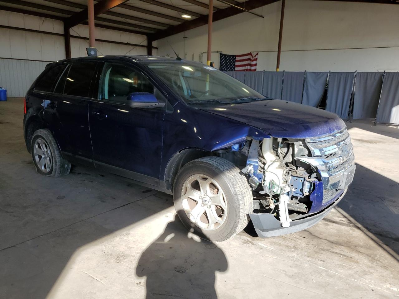 2013 Ford Edge VIN 2FMDK4JC0DBA59612 Copart auction photo, front end damage thumbnail 4
