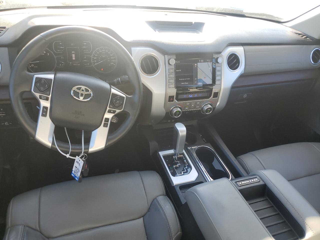 2020 Toyota Tundra VIN 5TFFY5F13LX263921 Copart auction photo, rear end damage thumbnail 8