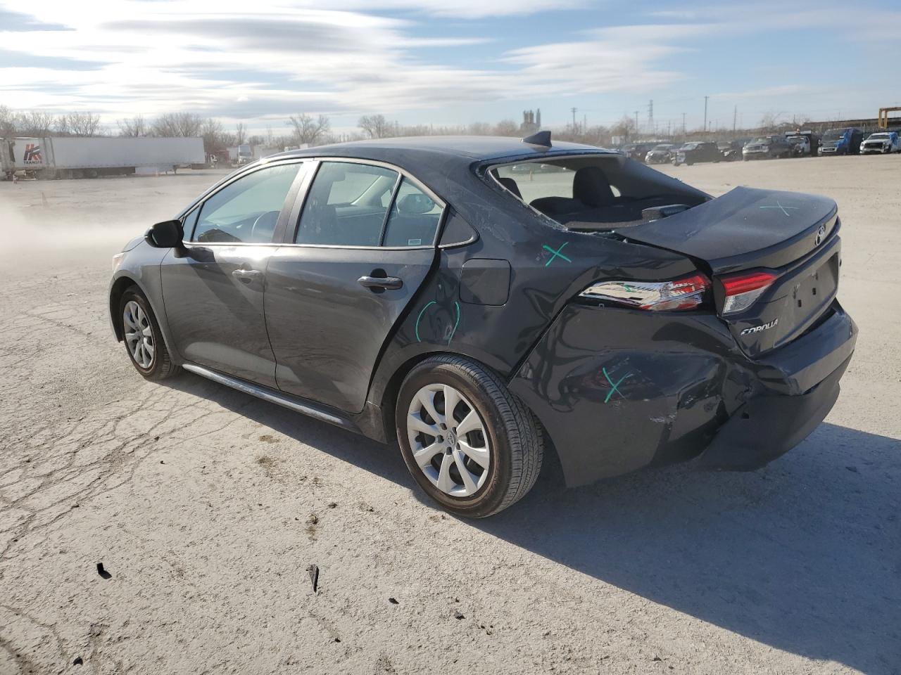 2024 Toyota Corolla VIN 5YFB4MDE5RP094762 Copart auction photo, rear end damage thumbnail 2