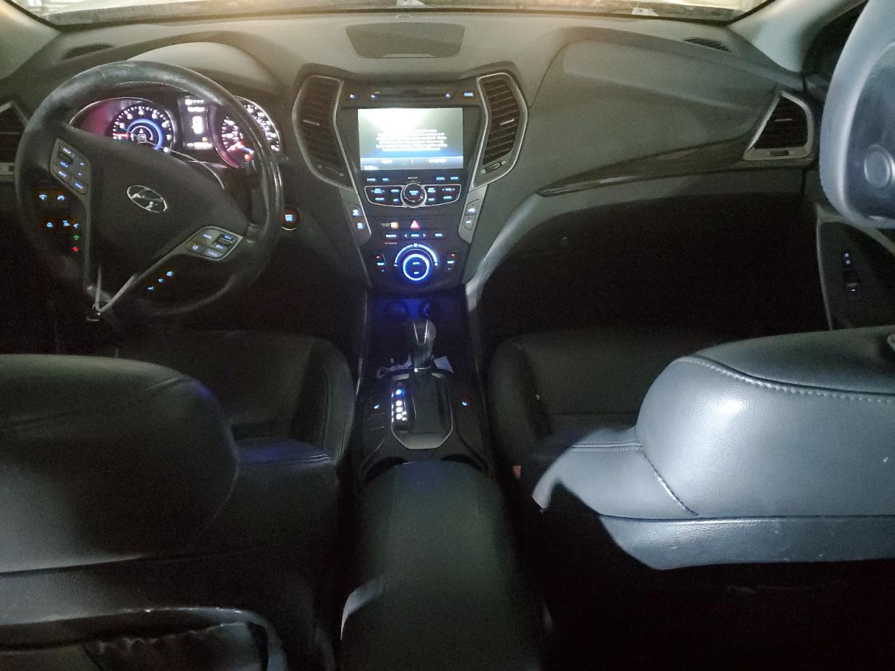 2013 Hyundai Santa Fe VIN 5XYZWDLA3DG048657 Copart auction photo, front end damage thumbnail 8