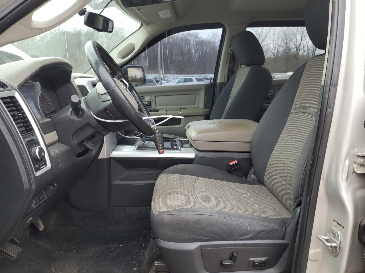 2010 Dodge RAM VIN 1D7RV1CT8AS251588 Copart auction photo, top/roof / rear end damage thumbnail 7