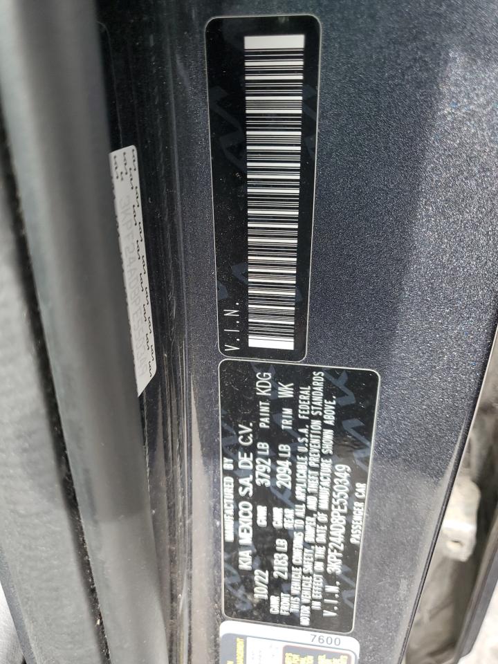 2023 KIA Forte VIN 3KPF24AD8PE550349 Copart auction photo, front end damage thumbnail 14
