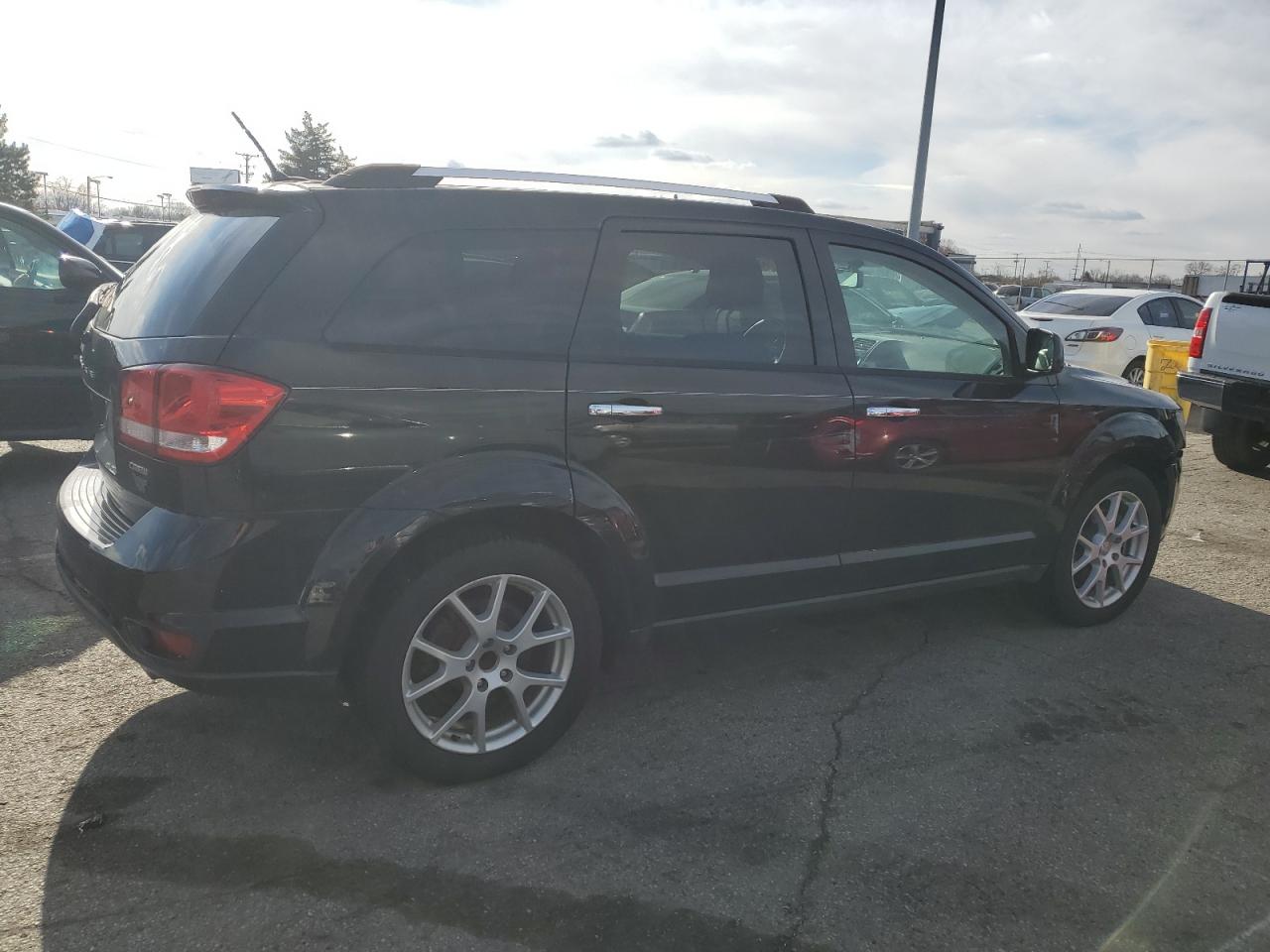 2012 Dodge Journey VIN 3C4PDCDG5CT342093 Copart auction photo, front end / side damage thumbnail 3