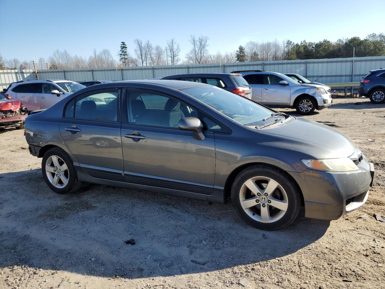 2009 Honda Civic VIN 2HGFA16649H340187 Copart auction photo, rear end damage thumbnail 4